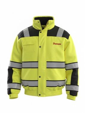 Dunbar High-Visibility Yellow Safety Performance Jacket